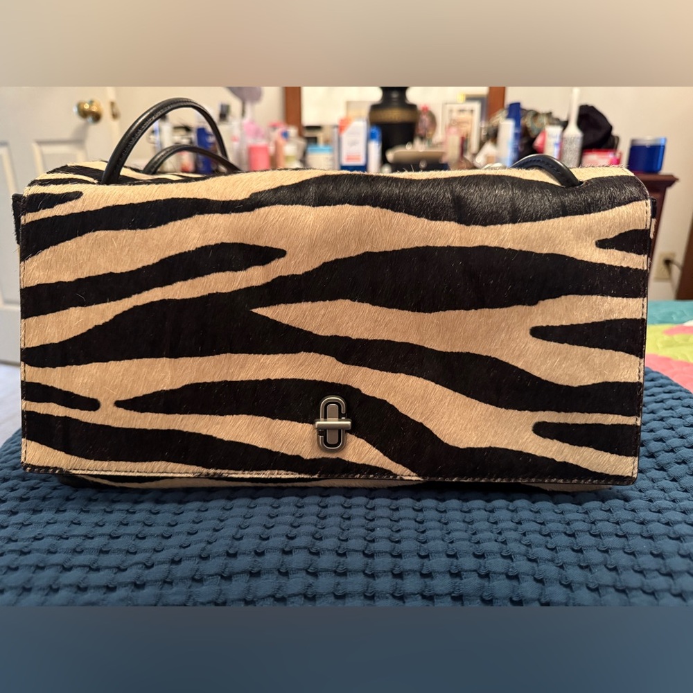 Marc Jacob’s Large Dual Shoulder Bag - Zebra
